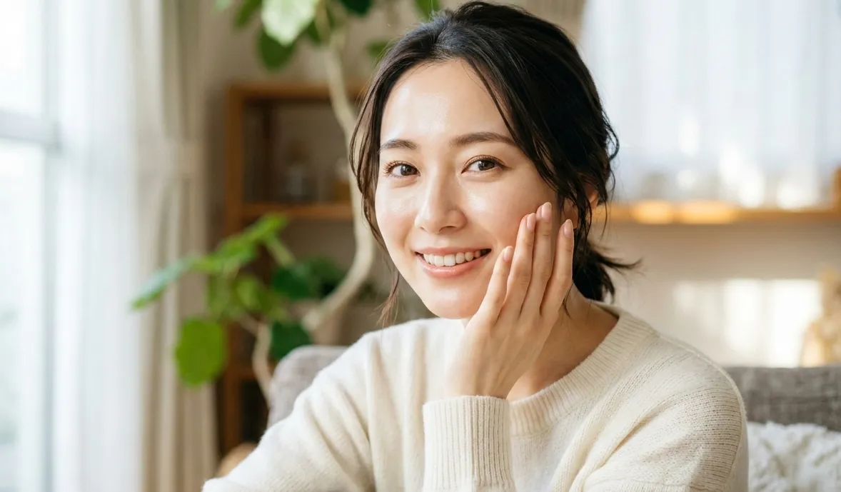 肌のハリ・弾力がアップする